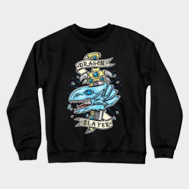 DRAGON SLAYER Crewneck Sweatshirt by Firebrander